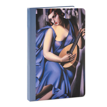 Tamara de Lempicka - Woman in Blue with a Guitar - Journal