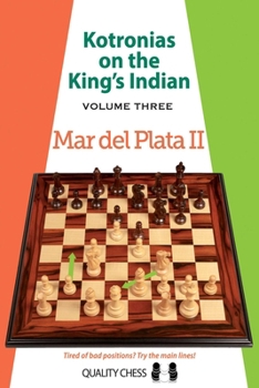 Hardcover Kotronias on the King's Indian Mar del Plata II Book