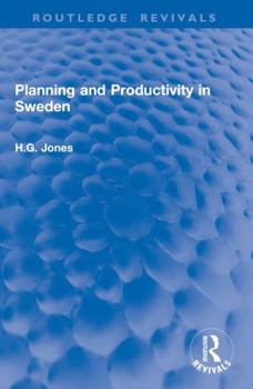 Paperback Planning and Productivity in Sweden Book