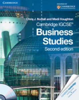 Paperback Cambridge IGCSE Business Studies Coursebook [With CDROM] Book