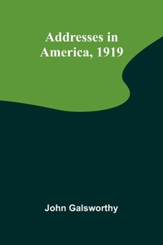 Addresses in America, 1919