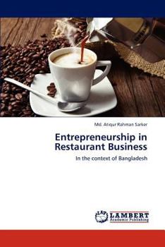Paperback Entrepreneurship in Restaurant Business Book