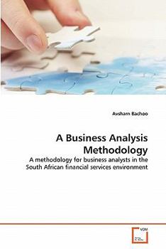 Paperback A Business Analysis Methodology Book