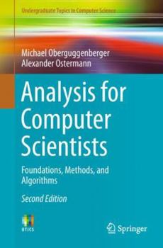 Paperback Analysis for Computer Scientists: Foundations, Methods, and Algorithms Book