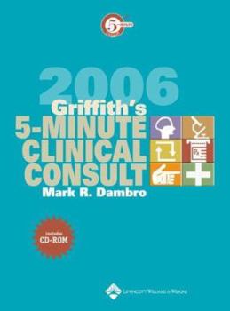 Hardcover Griffith's 5-Minute Clinical Consult [With CDROM] Book