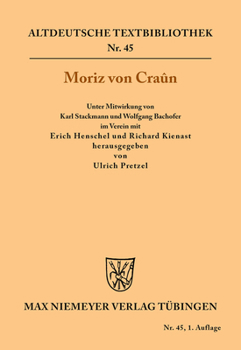 Paperback Moriz Von Craûn [German] Book