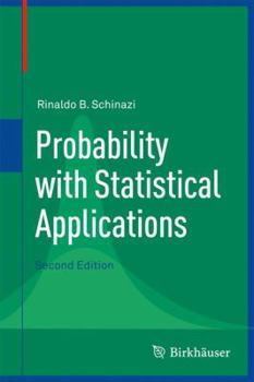Hardcover Probability with Statistical Applications Book