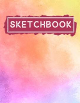 Paperback Sketchbook: Personalized Watercolor Sketch Book / Notebook / Journal - 110 Pages of Sketching, Drawing, Writing, and Doodling - Gi Book