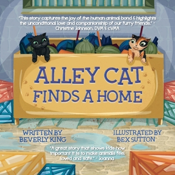 Paperback Alley Cat Finds A Home Book