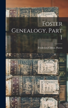 Hardcover Foster Genealogy, Part 1 Book