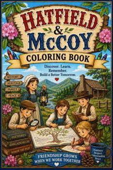 Paperback Hatfield & McCoy Coloring Book: Discover the Hatfields & McCoys Book