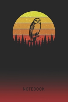 Notebook: Owl Blank Wide Ruled Lined Paper Notepad | Writing Pad Journal | Assignments Taking Class Notes Homework Studying Math Science English Art | ... & University Organizer | Student Teacher