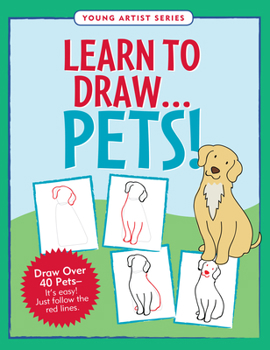 Gift Learn to Draw Pets Book