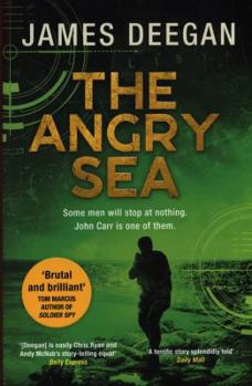 Paperback The Angry Sea (A John Carr thriller) Book