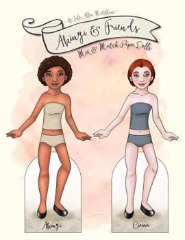 Paperback Akinyi and Friends: Mix & Match Paper Dolls Book