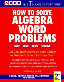Paperback How to Solve Algebra Word Problems Book