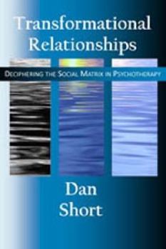 Perfect Paperback Transformational Relationships: Deciphering the Social Matrix in Psychotherapy Book