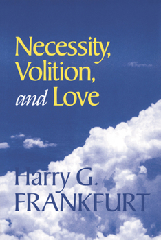Paperback Necessity, Volition, and Love Book