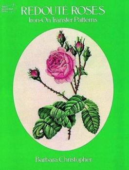 Paperback Redoute Roses Iron-On Transfer Patterns Book
