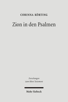Hardcover Zion in Den Psalmen [German] Book
