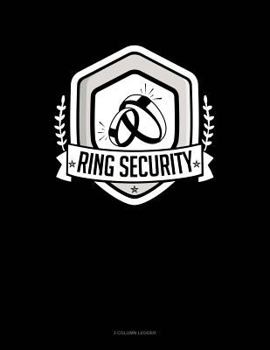 Paperback Ring Security: 3 Column Ledger Book