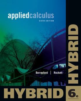 Paperback Applied Calculus, Hybrid Edition (with Enhanced Webassign with eBook Loe Printed Access Card for One-Term Math and Science) Book