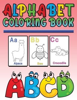Paperback Alphabet Coloring Book: Activity Book for Kids Book