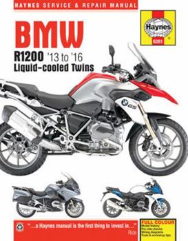 Paperback BMW R1200 '13 to '16 Liquid-Cooled Twins Book