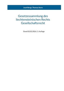 Paperback Gesetzessammlung des liechtensteinischen Rechts - Gesellschaftsrecht [German] Book