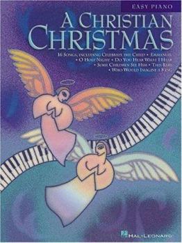 Paperback A Christian Christmas: Easy Piano Book