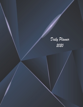 Daily Planner 2020 (53 weeks): Cool and Vintage cover 8.5 X 11 in, large space to note and write your daily schedule as well as a to do list.
