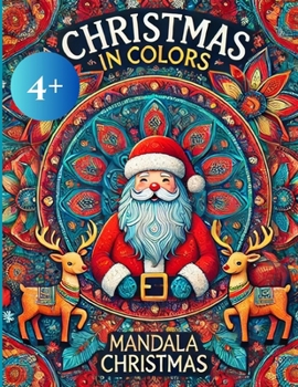 Paperback Christmas in Colors - Mandala Christmas Book