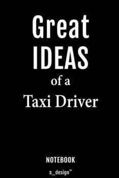 Notebook for Taxi Drivers / Taxi Driver: awesome handy Note Book [120 blank lined ruled pages]