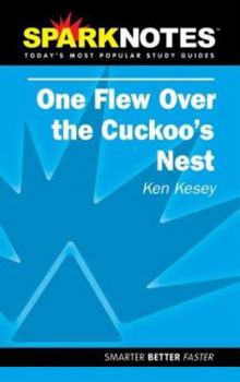 Paperback One Flew Over the Cuckoo's Nest (Sparknotes Literature Guide) Book