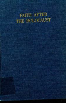 Hardcover Faith After the Holocaust Book