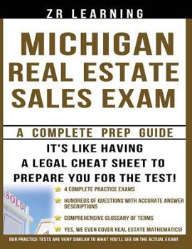 Paperback Michigan Real Estate Sales Exam Book