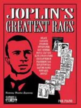 Paperback Joplin's Greatest Rags with CD Book
