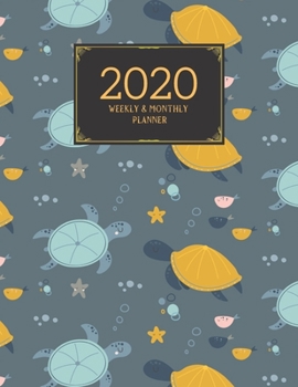 Paperback 2020 Weekly & Monthly Planner: Planner And Journal Organizer 2020 - Planner Calendar 2020 Book