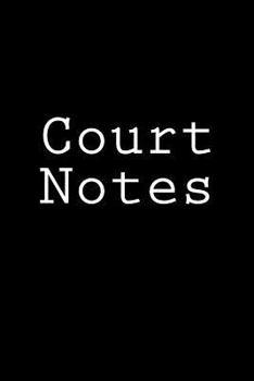 Paperback Court Notes Book
