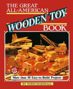 Paperback Great All-American Wooden Toybook Book