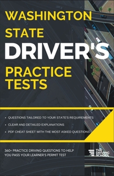 Paperback Washington State Driver's Practice Tests Book