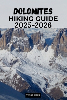 Paperback Dolomites Hiking Guide 2025-2026 Book