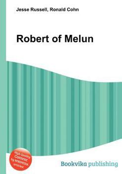 Paperback Robert of Melun Book