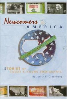 Library Binding Newcomers to America Book