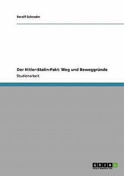 Paperback Der Hitler-Stalin-Pakt: Weg und Beweggründe [German] Book