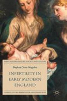 Hardcover Infertility in Early Modern England Book