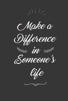 Paperback Make A Difference In Someone's Life: 2020 Monthly Goal Planner & Vision Board Journal - Men & Women Entrepreneur Gifts Book