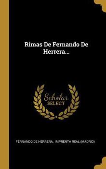 Hardcover Rimas De Fernando De Herrera... [Spanish] Book