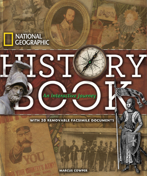 Hardcover National Geographic History Book: An Interactive Journey Book