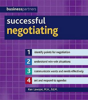 Paperback Successful Negotiating. Ken Lawson Book